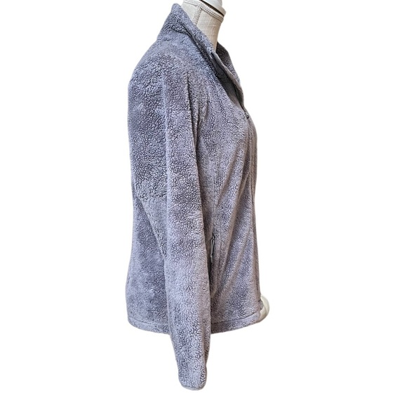 The North Face Silver Full Zip Osito 2 Fleece‎ Jacket Size: M - Picture 3 of 11